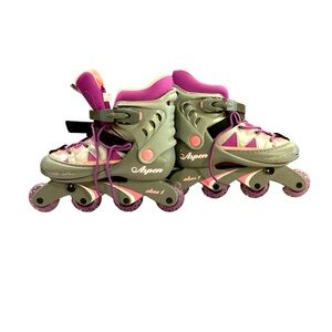 VFX Aspen Inline Adjustable Roller Blades.  Size 5-7